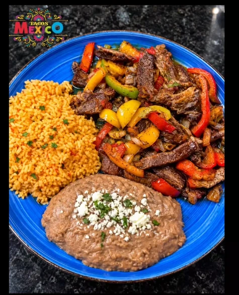 Big flavor, warm hospitality · Tacos México